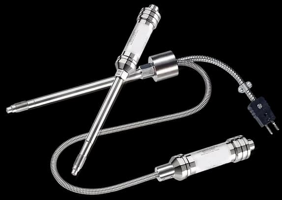 NoNonSensors melt pressure sensors with rigid stems and flexible cables